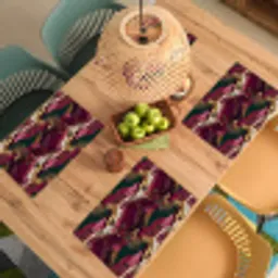 Magisch - Palmbomen - Goud Placemat vinyl groot 368 -zzsfeer5_Kitchenyeah-website