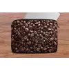 Bonen - Close-up - Donkerbruin laptophoes neopreen klein -tafel