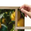 Citroenen - Bladeren - Blauwe lucht Light Box met batterij (Wandlamp) middel -USP_websiteprintNL