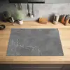 Beton - Grijs - Abstract - Betonlook Inductie beschermer vinyl 3mm klein -sfeer5
