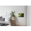 Druiven - Tros - Groen textielposter latten blank klein -woonkamer