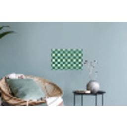 Schaakbord - Klassiek - Groen Muursticker klein 286 -plant
