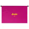Smile - Stippen - Roze Wandkleed katoen middel -zz3d