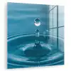 Waterdruppel - Water - Oppervlakte plexiglas 5mm klein -zzzproduct_nieuw