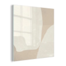 Beige - Abstract - Modern plexiglas 5mm klein -z3d