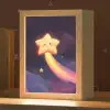 Ster - Gezichtje - Lichtgevend Light Box met kabel klein -zzz_3d_website