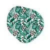 Bladeren - Tropisch - Jungle Wandcirkel Organisch Plexiglas middel -3d