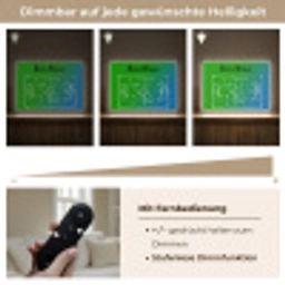 Voetbal - Tactiek - Spel - Groen - Blauw Light Box met batterij (Wandlamp kind) middel -USP_dimbaarDE
