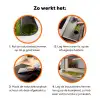 Wildbloemenweelde in de Zomer Inductie beschermer vinyl 3mm klein -zzzzzzz-td-werking