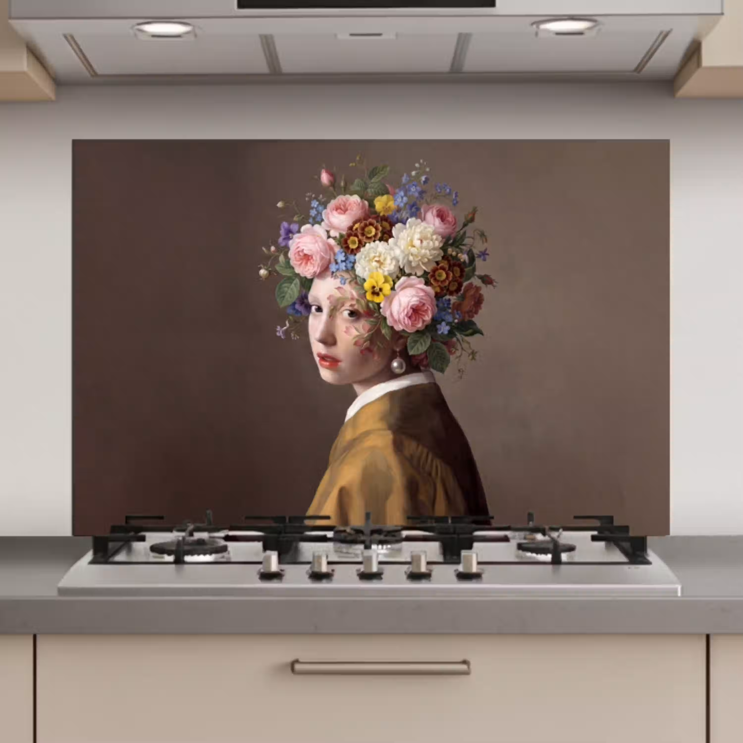 Meesterwerk -  Modern - Kleurrijk keuken achterwand spatscherm klein -3d_website