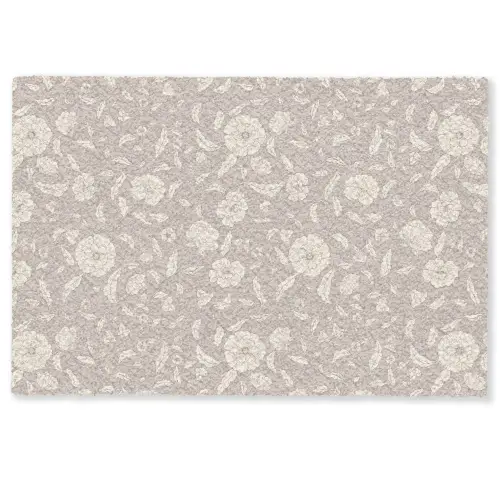 Bloemen - Blaadjes - Patroon Deurmat klein 898 -zkaufland3d