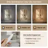 Champagne - Beige - Schaduw - Bubbels Light Box met kabel (Tafellamp) klein -USP_lichtkleurNL