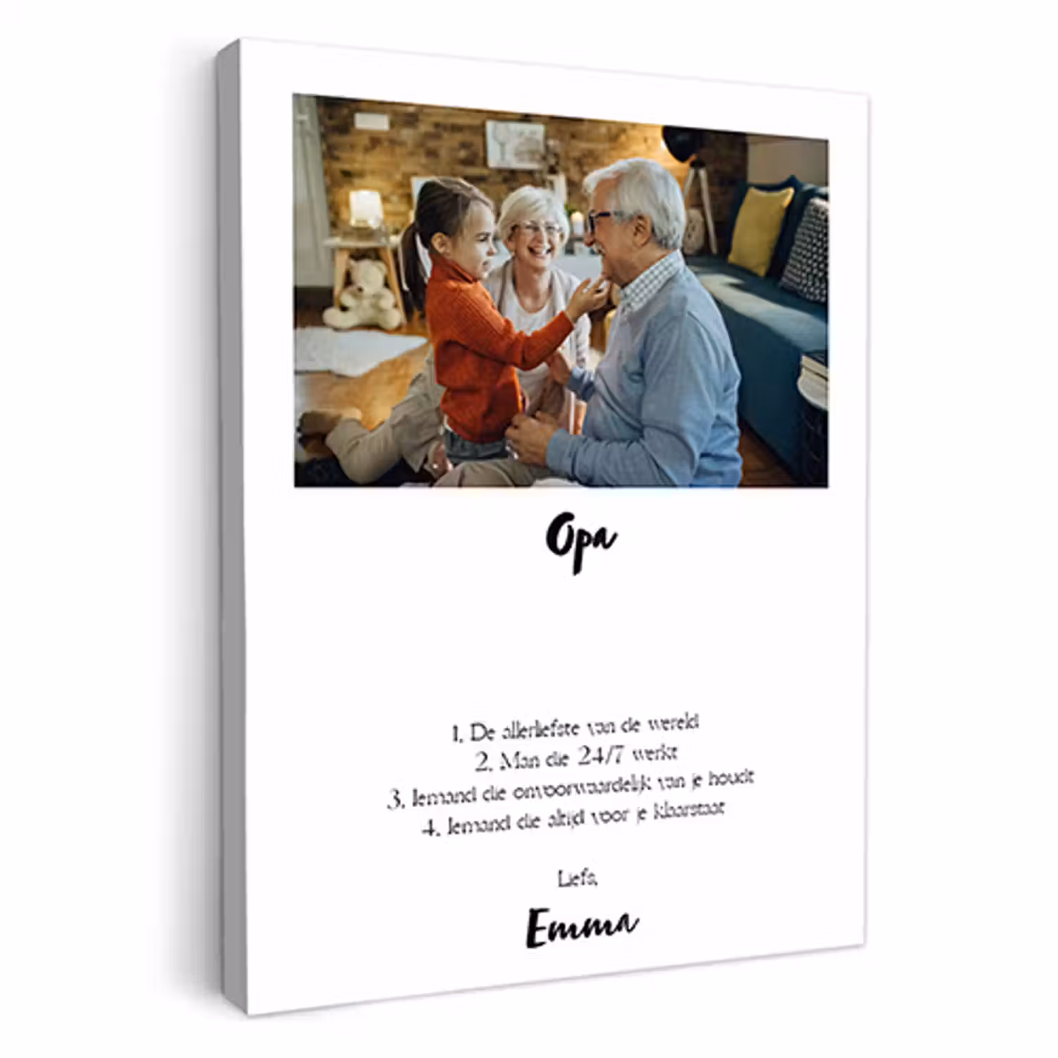 Canvas - Opa betekenis