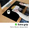 Friet - Porselein - Delfts blauw - Eten Muismat XXL klein -sfeer3