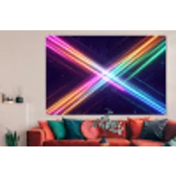 Kruisen - Lasterstralen - Neon forex 5mm xxl -woonkamer