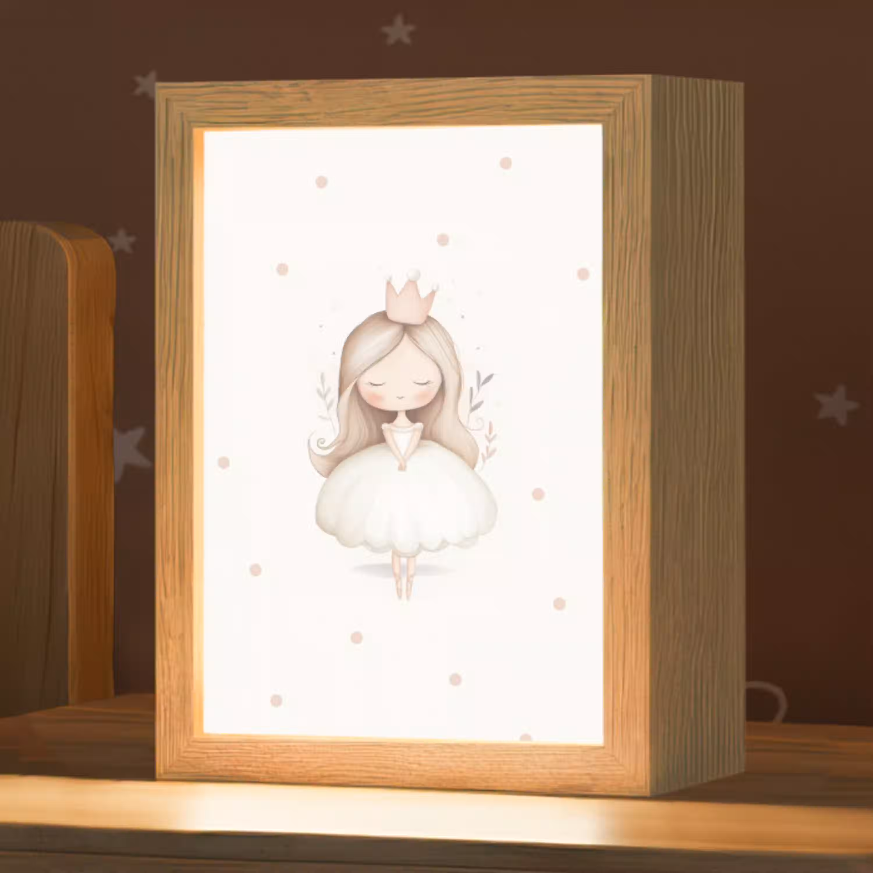 Ballerina - Prinses - Stippen Light Box met kabel klein -zzz_3d_website