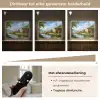 Zwaan - Bomen - Rust Light Box met batterij (Wandlamp) middel -USP_dimbaarNL