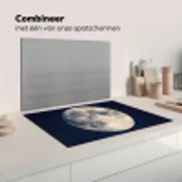 Ruimte - Maan - Kosmos Inductie beschermer vinyl 3mm klein -wsfeer7_website