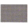 Plaid - Patroon - Ruit - Donkerblauw Deurmat klein 898 -zkaufland3d