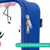 Flamingo feestje Kinderkoffer - Blauw klein -rits_DE