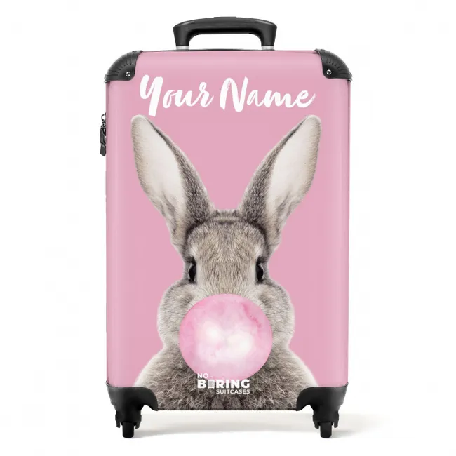 Kauwend knaagje NBS - Handbagage koffer - Kinderen Unisex middel -productfoto_recht