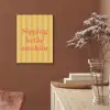 Gestreept - Geel - Sunshine - Letters PET vilt klein -sfeer4