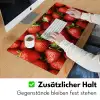 Aardbei - Fruit - Rood Muismat XXL klein -ysfeer3_duits