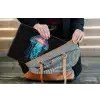 Kwal - Tentakels - Blauw - Licht laptophoes neopreen klein -tas