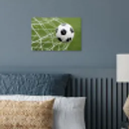 Voetbal - Goal - Net - Sport poster papier klein -sfeer2