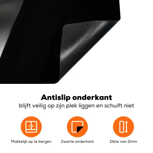 Vrouw - Cocktail - Chic Inductie beschermer vinyl 3mm klein -zzzzzzz-td-onderkant