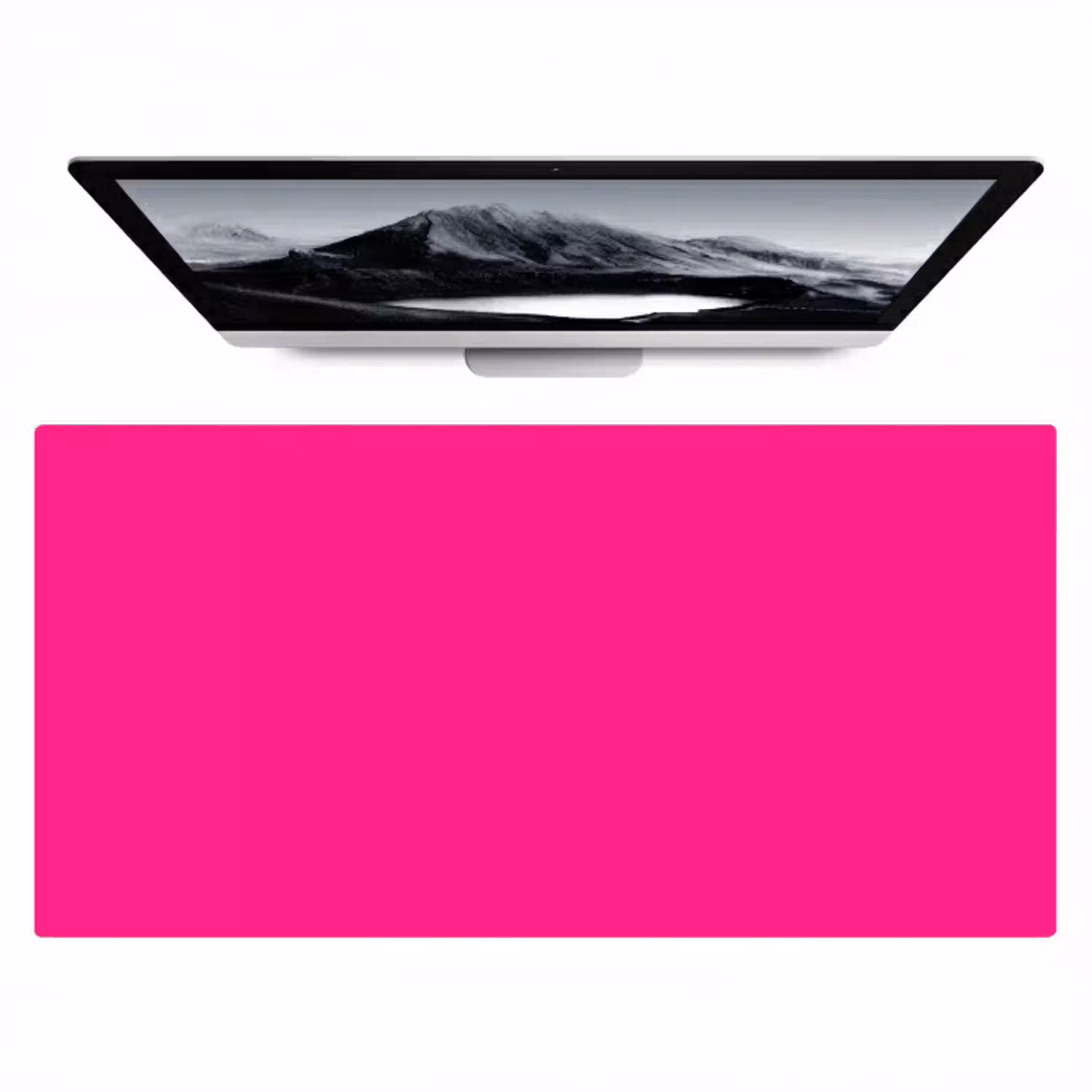 Hot - Fuchsia - Roze Muismat XXL klein 681 -zzz3d