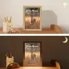 Hert - Graanveld - Bruin Light Box met kabel (Kinderlampje) klein -sfeer3_kind