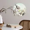 Planten - Bloem - Tak - Natuur Wandcirkel behangsticker klein -sfeer3