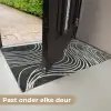 Lijnen - Patroon - Abstract - Wit Deurmat klein -USP_NL