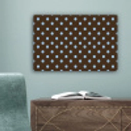Klassiek - Stippen - Bruin canvas 2cm klein 34 -sfeer4