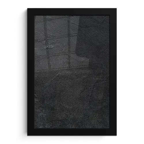 Industrieel - Beton - Grijs - Vintage - Rustiek fotolijst zwart zonder passe partout klein -3d