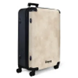 Structuur - Spikkels - Beige NBS - Large koffer - Volwassenen Unisex groot -product1