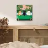 Badkamer - Kattenparade - Kleurrijk aluminium wit klein -sfeer3