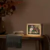 Stilleven met bloemen en fruit - Kunstwerk - Oude meesters Light Box met kabel (Tafellamp) klein -sfeer4