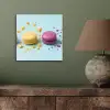 Macarons - Kleurrijk - Pastel aluminium wit klein -sfeer2