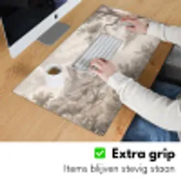 Landschap - Bergen - Meer - Natuur Muismat XXL klein -sfeer3