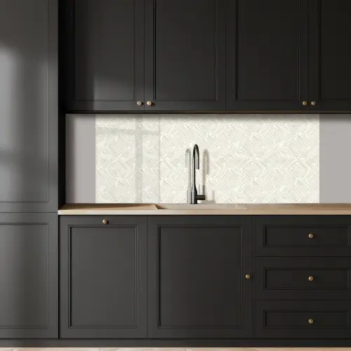 Abstract - Ruiten - Beige keuken achterwand 2 middel 871 -sfeer1