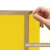 Dream big - Geel - Grafisch Light Box met batterij (Wandlamp) middel -USP_websiteprintNL