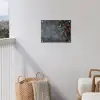 Winter - Hulst - Kerst - Beton tuinposter los doek klein -sfeer8