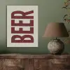 Japandi - Beer - Red - Retro PET vilt klein -sfeer2