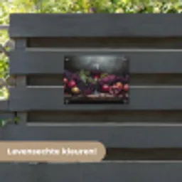 Wijn - Fruit - Stilleven tuinposter los doek klein -sfeer3