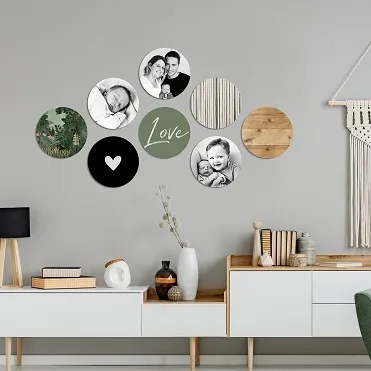 circles aan muur