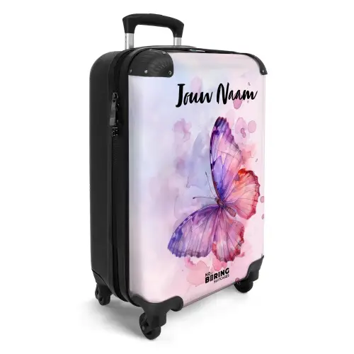 Aquarel aurora NBS - Handbagage koffer - Kinderen Unisex middel -productfoto_3d