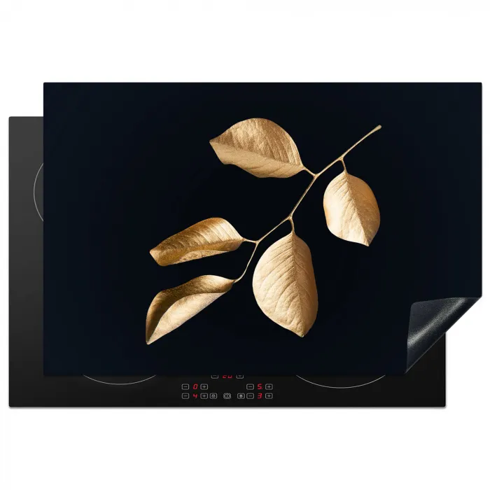 Herfstgoud Inductie beschermer vinyl 3mm klein -3d