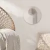 Minimalistisch - Cirkel - Lichtgrijs Akoestische PET Vilt - Rond klein -sfeer4